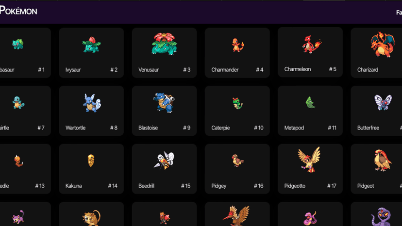 Next.js SSR Pokédex