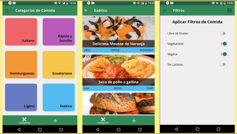 RN Recipes App