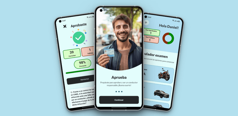 Examen conducir Argentina