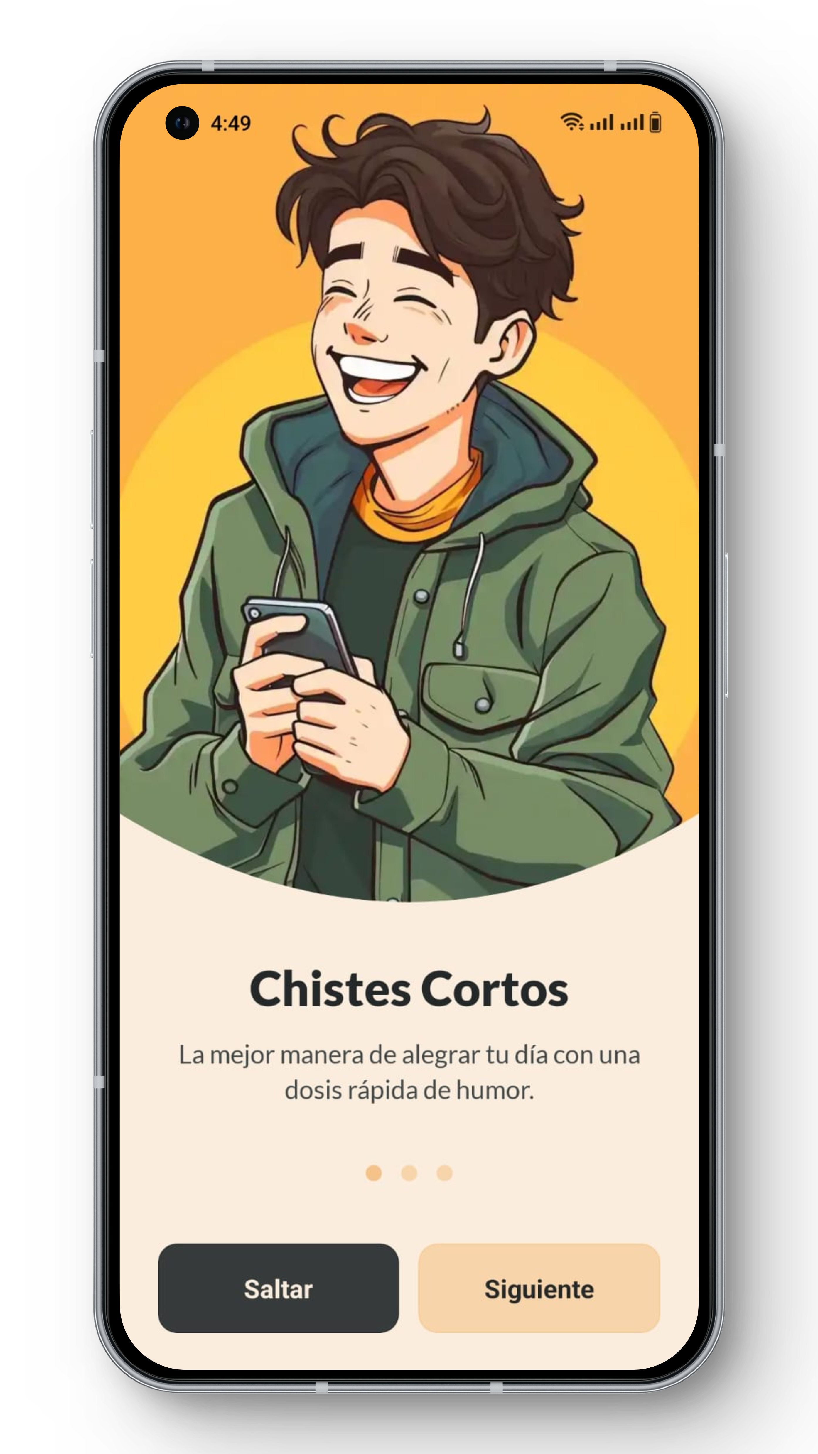 Chistes Cortos App iOS y Android